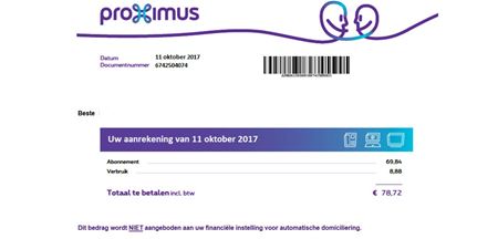Opgelet voor pseudo-Proximus-facturen