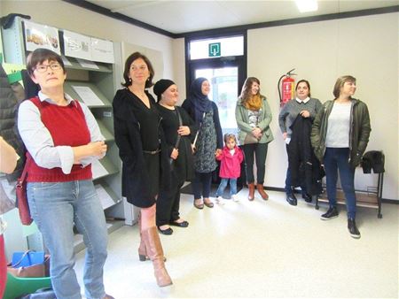 Opvoedingsondersteuners spelen Letterbuffet