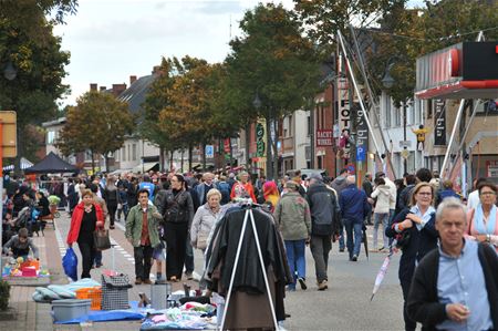 Overrompeling op de Braderie