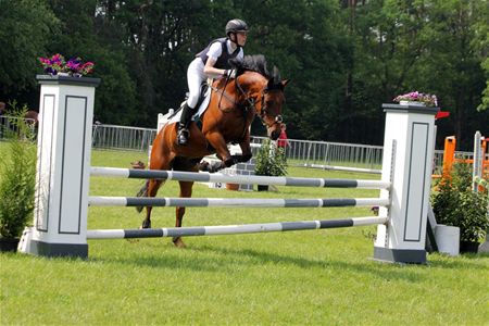 Paarden en ruiters brengen spektakel