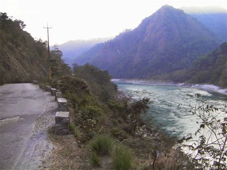 Paul Coolen in de bergen