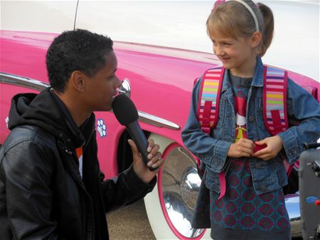 Paulien was een ster voor 1 dag