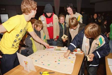 Pret op kinderrechtenfeest