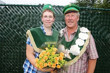 René en Wendy zijn koning en koningin