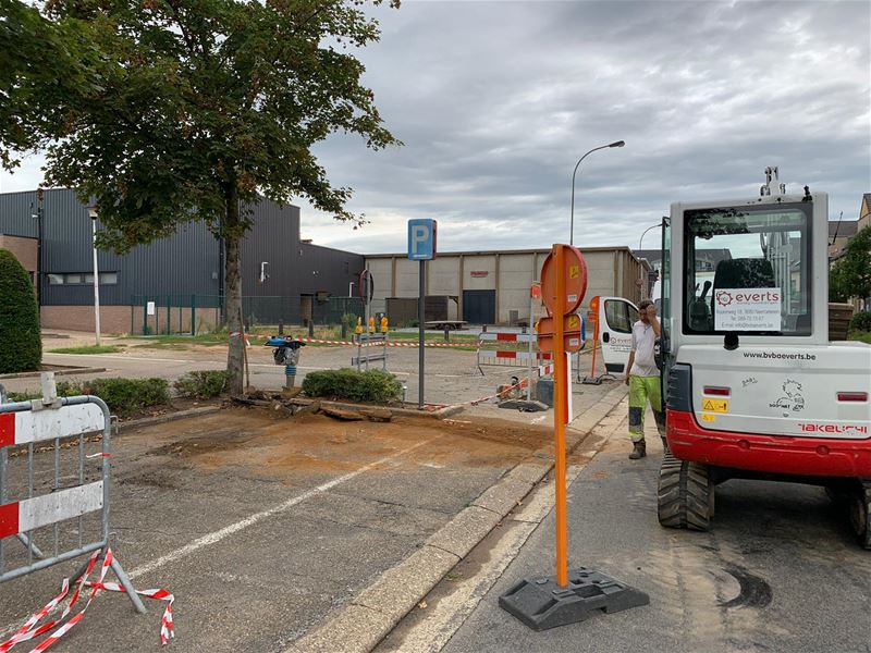 Riolering aan sporthal is hersteld