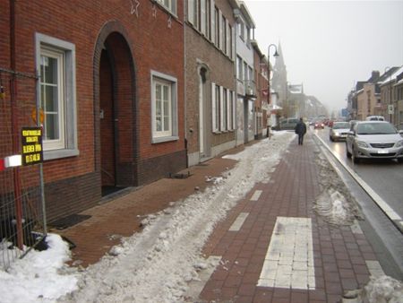 Ruim het voetpad dan maar op