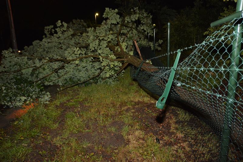 Rukwinden veroorzaken ravage