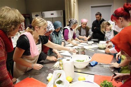 Samen koken, samen babbelen