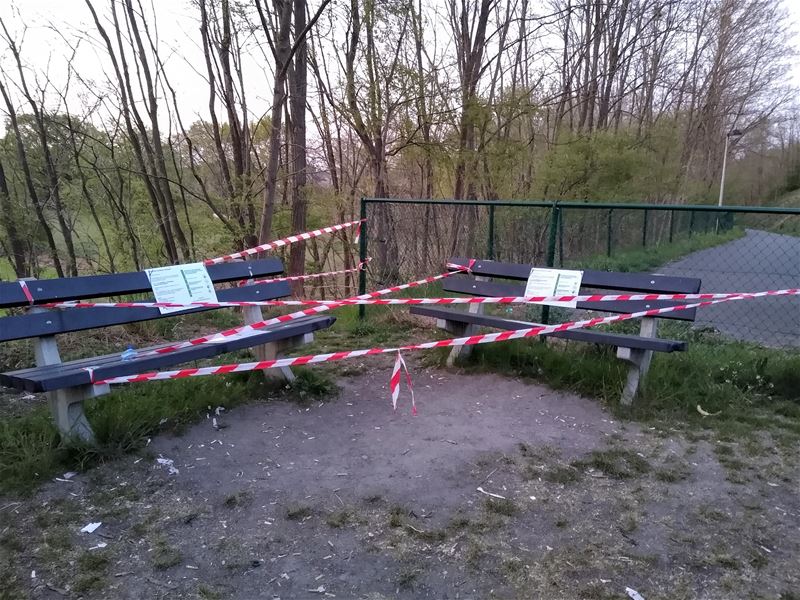 Samenscholingsplek afgespannen