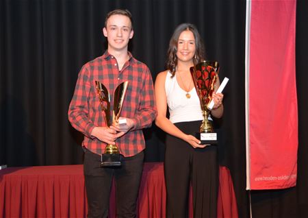 Sara Leyssens en Dylan Gijbels sportfiguren 2017