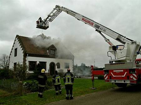 Schouwbrand in De Rieten