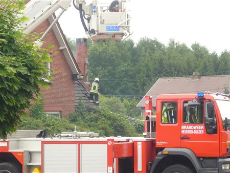 Schouwbrand in Laambroekstraat