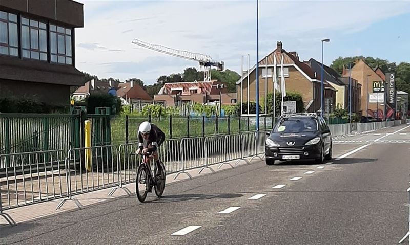 SFC-leraar is Belgisch kampioen tijdrijden