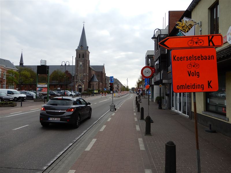 Signalisatie werkt toch al, machines ook