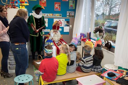 Sint met verbroederingscomité naar Heideland