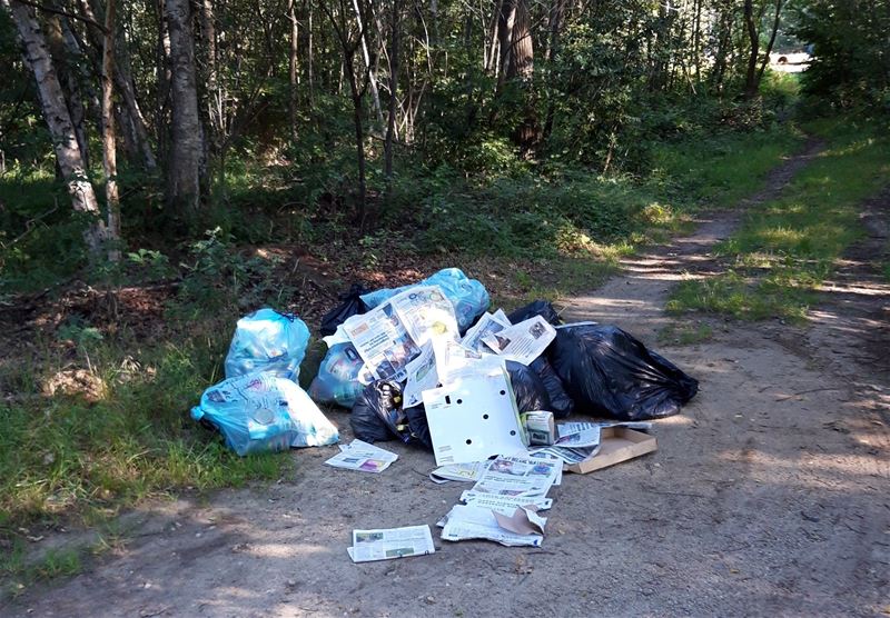 Sluikstortster betrapt in de Stukkenstraat