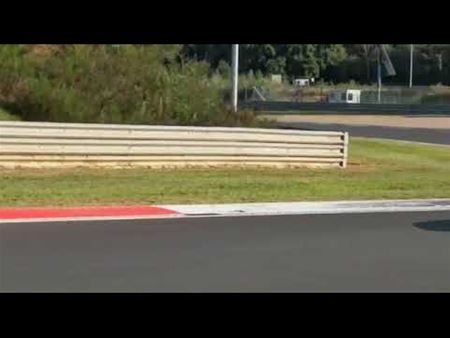 Solarteam traint op Circuit Zolder