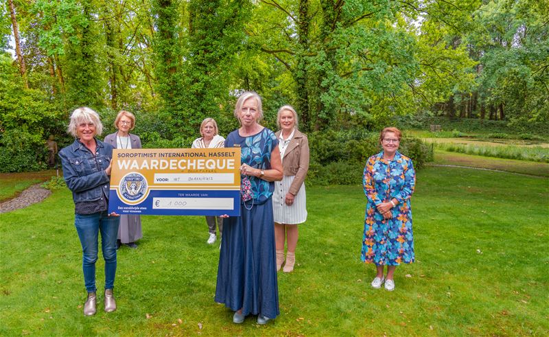 Soroptimist steunt zomerwerking van Het Berenhuis