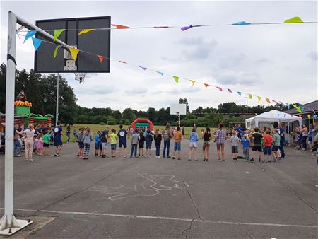 Speelpleinwerking is feestelijk ingezet