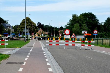 Spoorweg is afgesloten