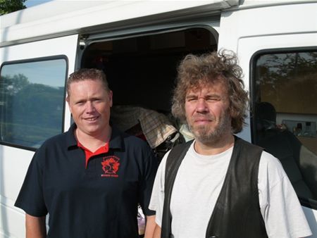 Staf en Koen naar het WK mountainbike