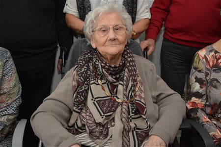 Stanske, onze oudste, wordt 104