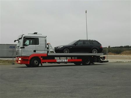 Straatracer is auto kwijt