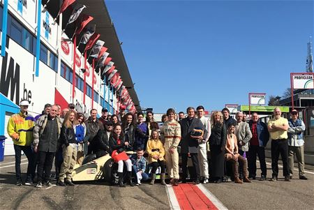 Studenten maken promofilm met Thierry Boutsen