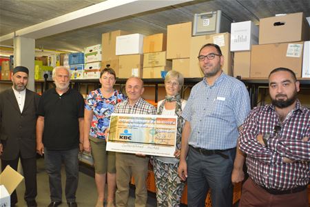 Sultan Ahmet moskee steunt St. Vincentius