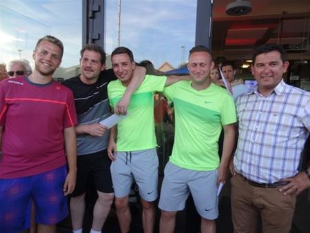 TC Heusden huldigt tornooiwinnaars