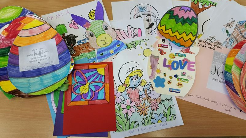 Tekeningen voor bewoners Rijzillen en Carpe Diem