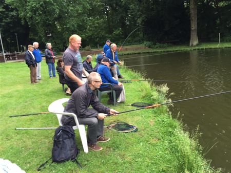 Ter Heide-bewoners vissen op Meylandt