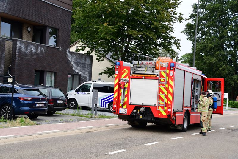 Terrasbrandje snel gedoofd