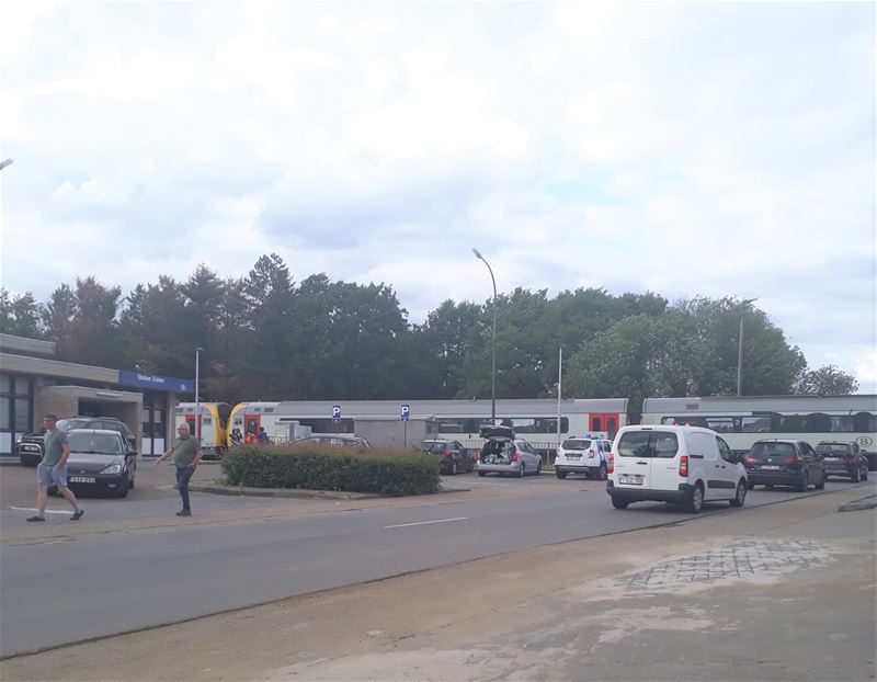 Trein staat stil op vervelende plaats