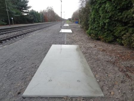 Treinhalte krijgt nieuwe en meer schuilhuisjes