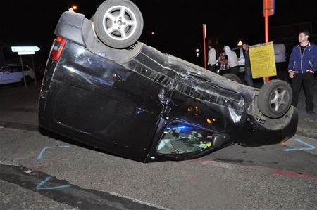 Twee gewonden bij botsing