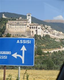 Vakantiegroeten uit Assisi