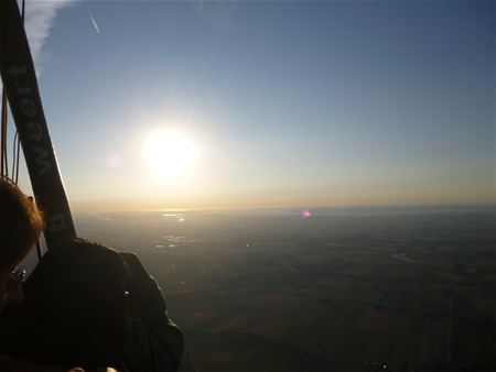 Vakantiegroeten uit een ballon