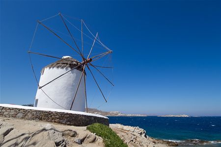 Vakantiegroeten uit... Santorini en Mykonos