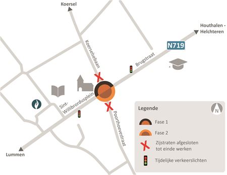 Vanaf maandag vertragingen in Heusden-Centrum