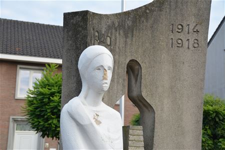 Vandalen beschadigen oorlogsmonument