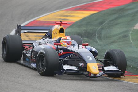 Vanthoor test in formule Renault