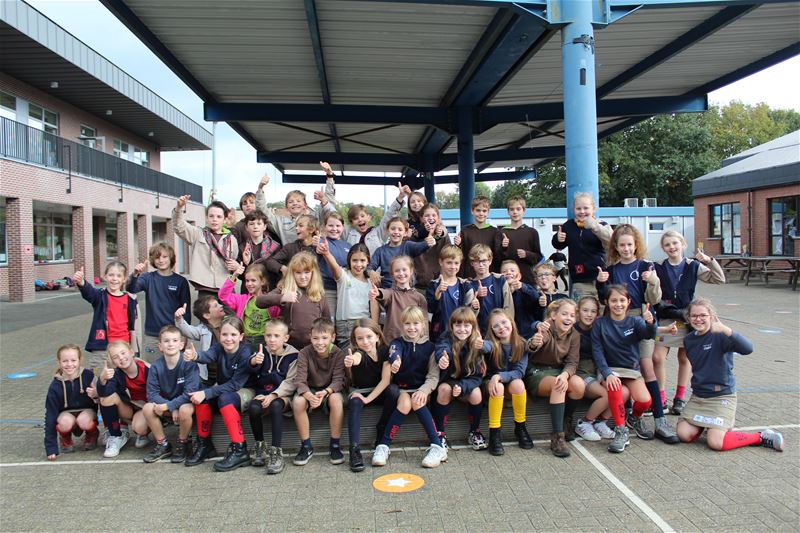 Veel chiro- en scoutsleden in Eversel