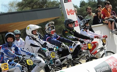 Veel spektakel op BMX-kampioenschappen