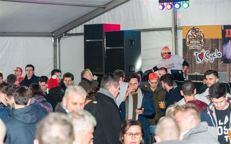 Veel volk en veel sfeer