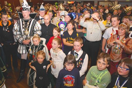 Veel volk op Boekweitmannenbal