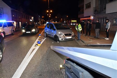 Verkeershinder door crash in Guido Gezellelaan