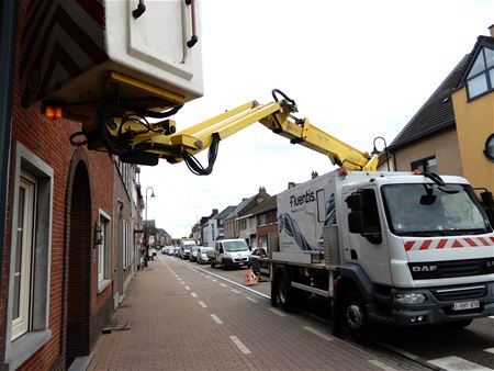 Verkeersproblemen door werken aan kabelnetwerk