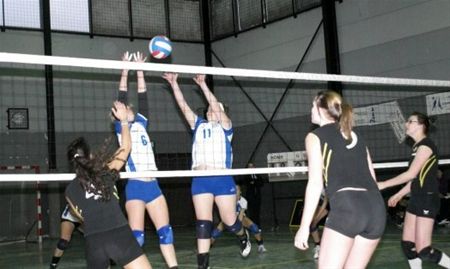 Verlies voor basketdames, winst voor volleymeisjes