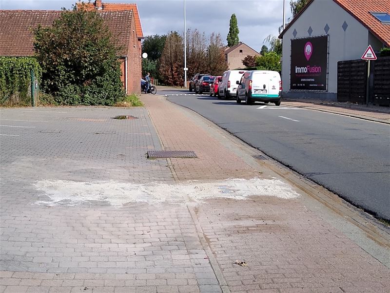 Verzakking snel hersteld